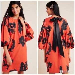 Anthropologie Atsu Riviera Balloon Tunic Dress Size S/P (oversized)